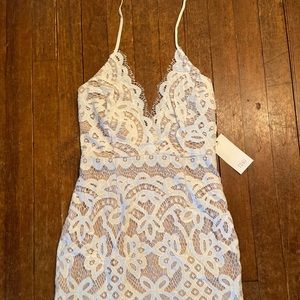 TOBI BRAND NEW  “Dreamer lace bodycon dress” NWT